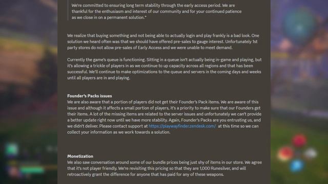 Wayfinder's Dev Team and Publisher Apologize For Poor Launch смотреть онлайн