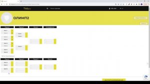 Cоздание турнирной сетки на выбывание после 2-ух поражений с помощью сервиса TLab.pro.