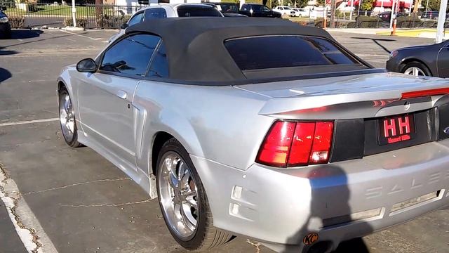 Silver 2001 Ford Mustang, Stock # 8155 смотреть онлайн