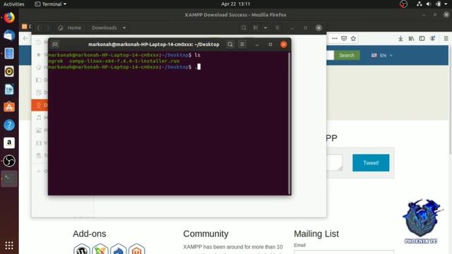 Install XAMPP on Ubuntu 19.10 смотреть онлайн