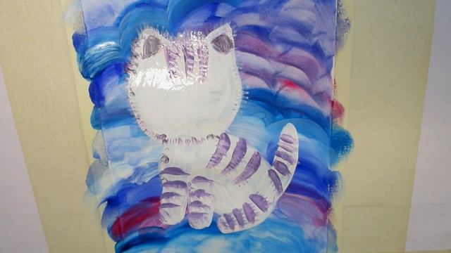 Как нарисовать КОТЕНКА! Нарисовать КОТИКА ПРОСТО. Рисовать МИЛОГО КОТЕНКА. ПРОСТЫЕ РИСУНКИ. ГУАШЬ. смотреть онлайн