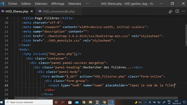 Application web avec HTML, Php, css Bootstrap, javascript, Jquery et MySQL 005 смотреть онлайн