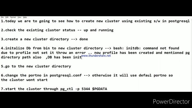 Tutorial 13-How to create a cluster with existing PostgreSQL смотреть онлайн