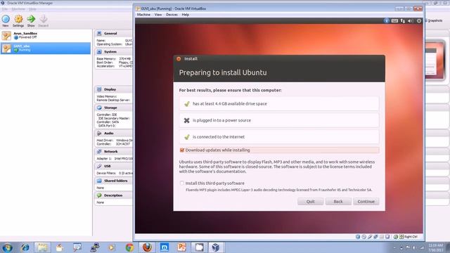Oracle Virtual Box & Ubuntu - Part 2 Ubuntu Installation - Tamil tutorials смотреть онлайн