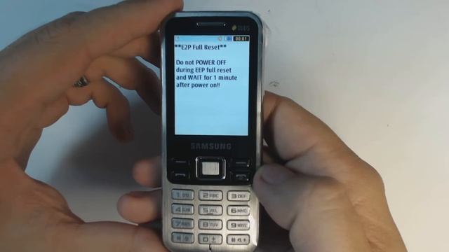Samsung C3322 factory reset смотреть онлайн