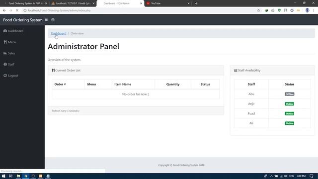 Food Ordering System in PHP | Source Code & Projects смотреть онлайн