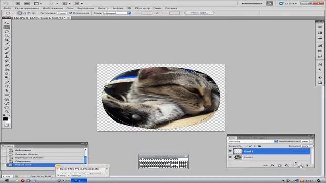 как сделать эффект фишая в фотошопе. Tutorial FishEye .