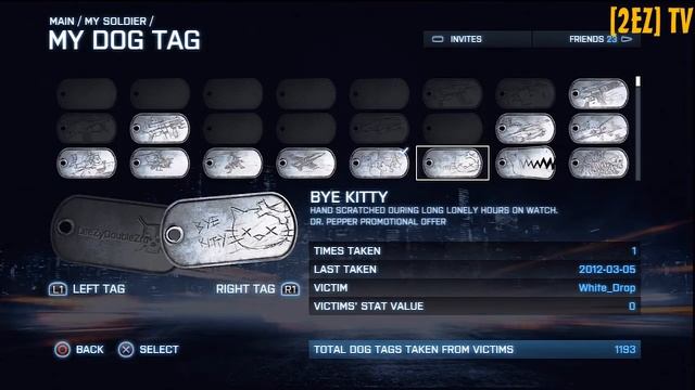 Battlefield 3: DR PEPPER PROMOTION DOG TAGS [HD] смотреть онлайн