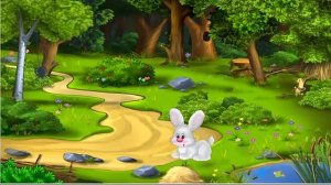 У оленя дом большой. Клип для малышей.