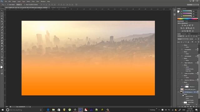 Photoshop: **FREE** GTA 5 Style YouTube Banner Template PSD + Direct Download Link - [#12] смотреть онлайн