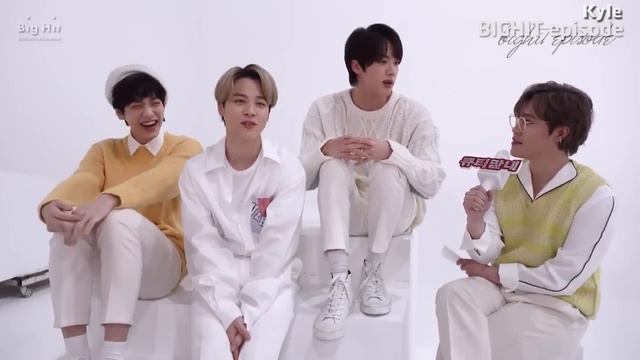 BTS, TXT и Ли Хён. Съёмка групповой фотосессии BIG HIT