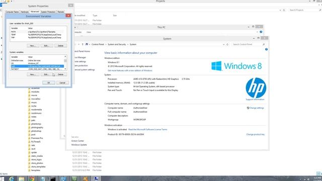 How to add environment variables to your Path in Windows 7 - 10 смотреть онлайн
