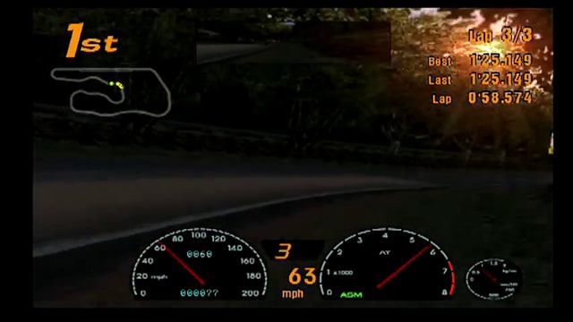 GRAN TURISMO 3 PLAYTHROUGH PART 48-FINAL Race! Tourist Trophy in the Amateur League! Deep Forest! смотреть онлайн