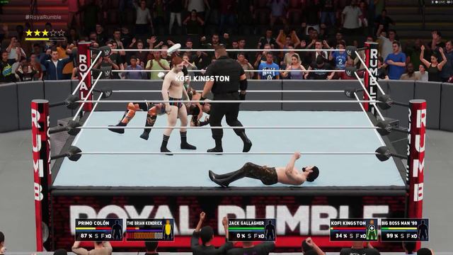 20 Man Royal Rumble WWE 2K18 1440p PC Gameplay смотреть онлайн