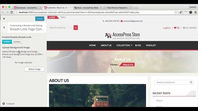 AccessPress Store - How to Configure BreadCrumb, WooCommerce and Page/Post Setting | WordPress Blog смотреть онлайн