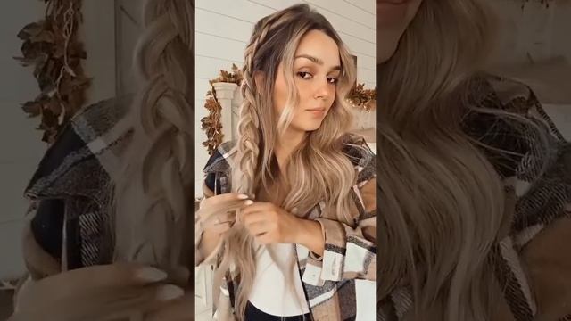 ЛЕГКАЯ И БЫСТРАЯ ПРИЧЕСКА НА ДЛИННЫЕ ВОЛОСЫ Hair inspiration for tomorrow смотреть онлайн