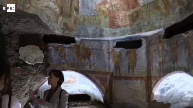 Las catacumbas de Domitila recuperan su esplendor gracias al láser смотреть онлайн