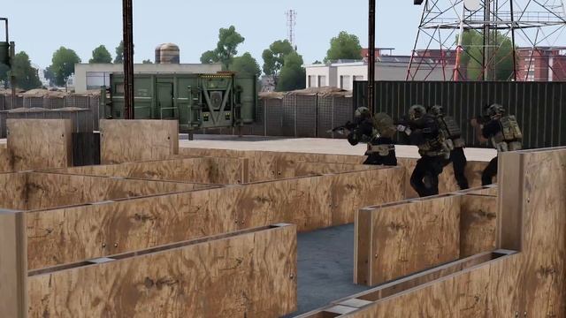 Task Force Aspis. Weekly Troop Training (Breach and Clear). смотреть онлайн