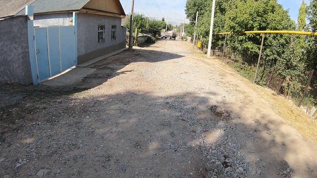 Состояние дороги на 02.08.18г. город Ленгер улица Шахтерская смотреть онлайн