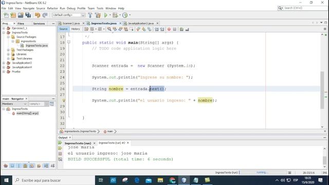 ✔ Ingresar Texto por Consola en Java Next y NextLine смотреть онлайн