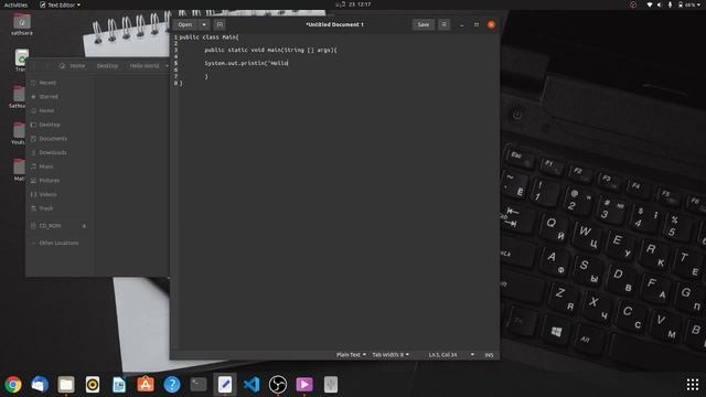 First java Project "Hello World" смотреть онлайн