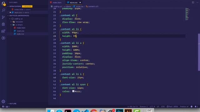CSS Speed Coding - Share Social UI смотреть онлайн