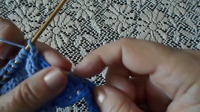 ✿Энтрелак (энтерлак) спицами по кругу мастер-класс #ЛюдмилаТен смотреть онлайн