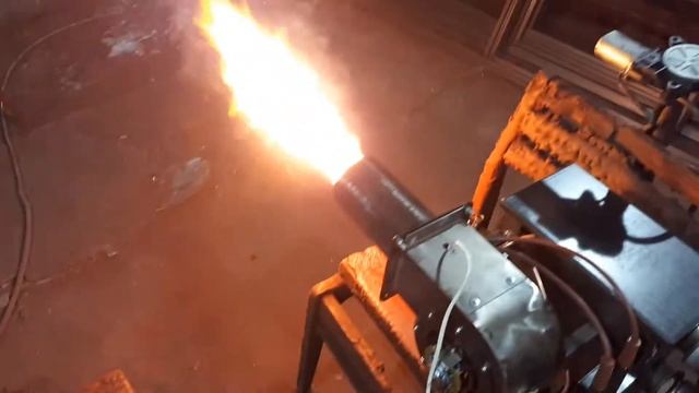 запуск автоматической горелки на отработке смотреть онлайн