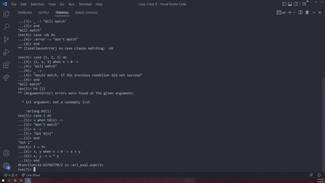 Elixir Lang Guide: Case, Cond, If смотреть онлайн