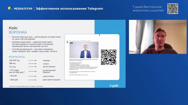 Как прогревать аудиторию и продвигать бренд с помощью чат-ботов в Telegram смотреть онлайн