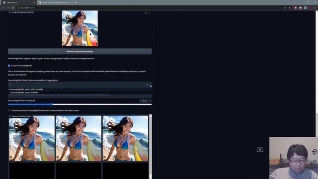 Segment Anything, groundingDINO, AutoSAM 사용과 에러 해결, 마스크 생성, 스테이블 디퓨젼 (stable diffusion), смотреть онлайн