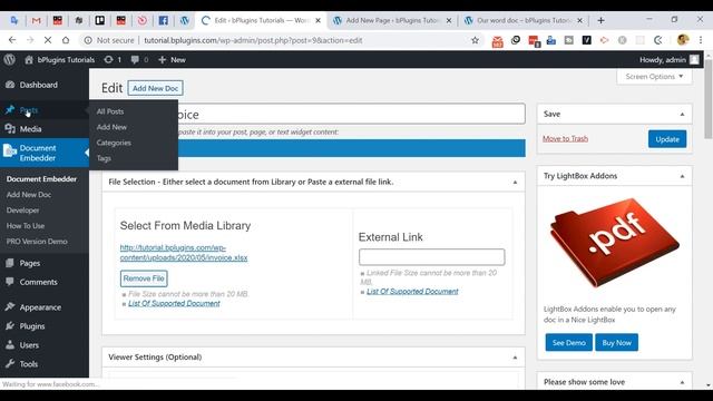 How to use Document Embedder Plugin Embed Office document in wordpress смотреть онлайн
