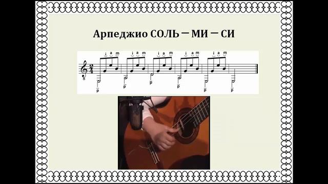 Арпеджио на гитаре Упражнение 11 смотреть онлайн