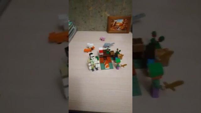 анимация истории Lego Minecraft глава 3 приключения и Западня в тайге смотреть онлайн