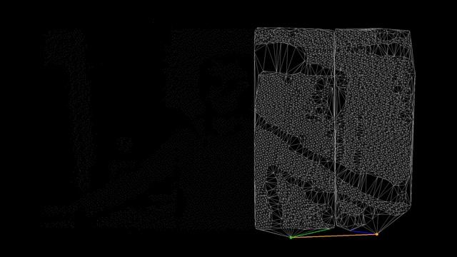 Delaunay triangulation - ~11K points, 60 fps смотреть онлайн