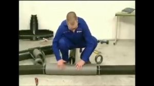Соединение труб ППУ