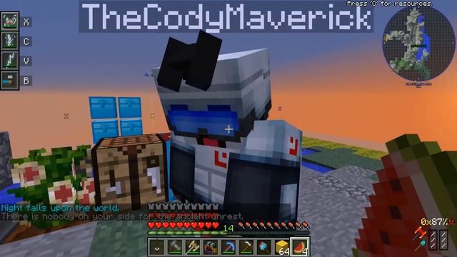 Rain + Minecraft = RARE ITEMS! (Scramble Craft) смотреть онлайн