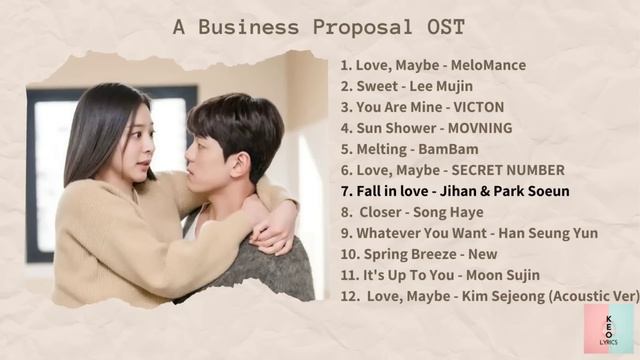 [ FULL ALBUM ] A Business Proposal OST (사내 맞선 OST) смотреть онлайн