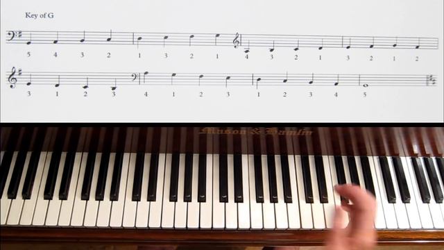 Mastering the Major Scales (A Simple Trick) Part 2- Beginner Piano