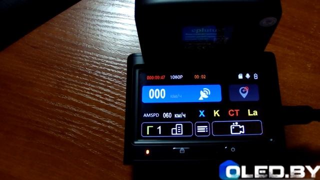 Радар детектор+видеорегистратор Eplutus GR 95 Распаковка и обзор смотреть онлайн