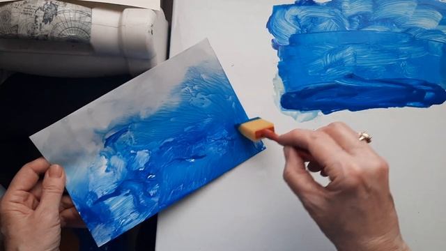 Энкаустика - рисование на плате. Рисование утюгом и восковыми мелками. Часть 2 смотреть онлайн