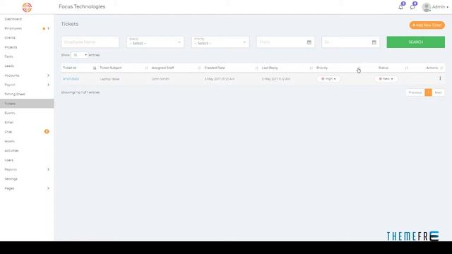 SmartHR - Bootstrap Admin Panel Template | Free Template Gale смотреть онлайн