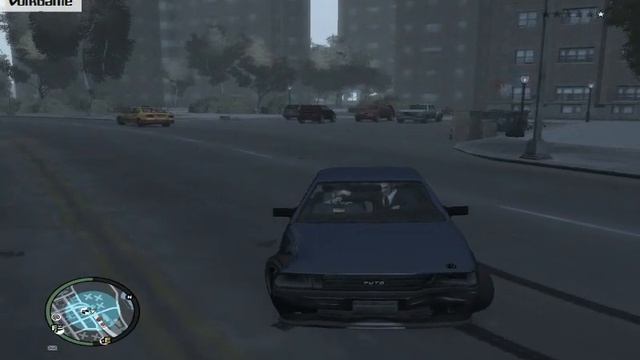 Машина без зада + перестрелка [GTAIV] смотреть онлайн