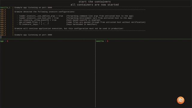 Enclaive's Confidential Container in Use: NodeJS Express and Protection against Runtime Leakage смотреть онлайн
