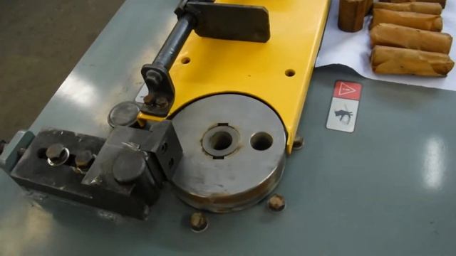 Станок гидравлический для гибки арматуры YGW-18 после ремонта