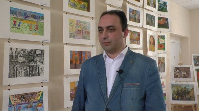 В городской ДШИ открылась художественная выставка смотреть онлайн