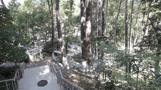 Экскурсия по территории пансоната "Джанхот" смотреть онлайн