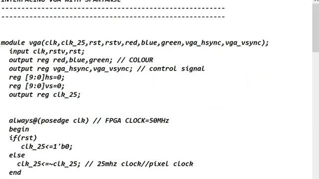 VGA Interfacing With FPGA || Explanation With Working Verilog Code