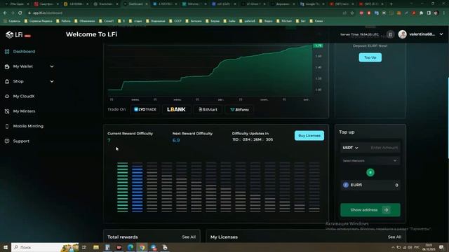 Видео инструкция как посмотреть коэффициент чеканки в своём кабинете LFI The blockchain ERA смотреть онлайн