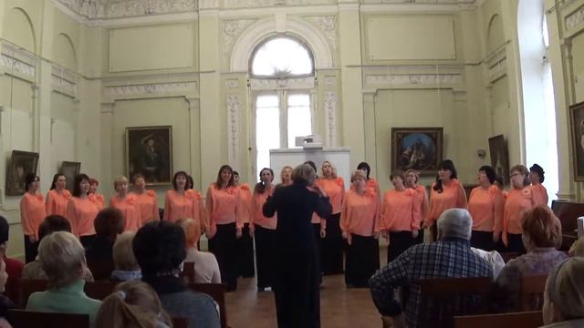 "Я на камушке сижу", русская нар. песня в обр. И. Хрисаниди смотреть онлайн